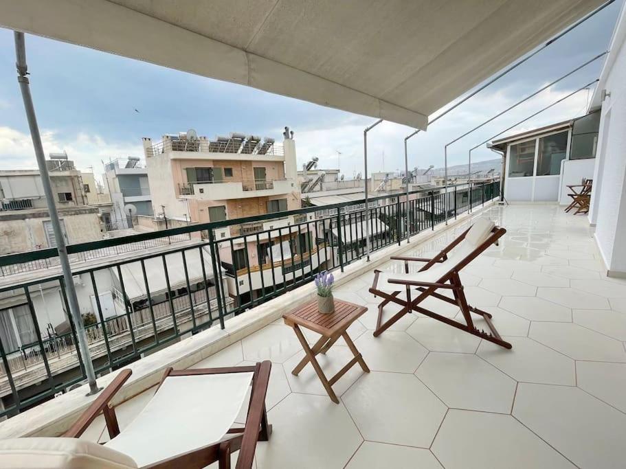 Apartmán Amazing Top-Floor Oasis Atény Exteriér fotografie
